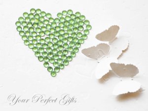 1000 Acrylic Faceted Flat Back Light Green Rhinestone 4mm Wedding Invitation scrapbooking LR023