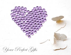 1000 Acrylic Flat Back Lavender Light Purple Rhinestone 3mm Wedding Invitation scrapbooking LR010