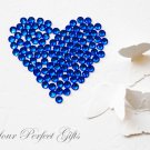 1000 Acrylic Faceted Royal Dark Blue Rhinestone 3mm Wedding Invitation scrapbooking LR030