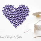 1000 Acrylic Faceted Flat Back Tanzanite Rhinestone 3mm Wedding Invitation scrapbooking LR093