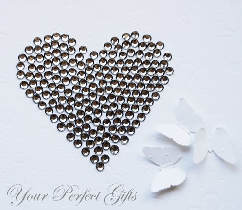 500 Acrylic Flat Back Rhinestone 5mm Black Diamond/Gray Wedding Invitation scrapbooking LR064