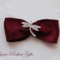 20 Dragonfly Silver Rhinestone Buckle Slider Wedding Invitation Bouquet Napkin Ring Flip Flop BK092
