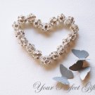 10 pcs Swarovski Rhinestone Crystal Silver Plated Bead Spacer Ball 10mm AC009