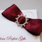 100 ROUND CIRCLE 1.3" Silver Diamante Rhinestone Crystal Belt Buckle Slider Wedding Invitation BK006