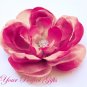 100 Round Circle Diamante Rhinestone Crystal Button Hair Clip Wedding Invitation Ring Pillow BT053