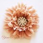 10 Round Circle Two Row Diamante Rhinestone Crystal Button Hair Clip Wedding Invitation Ring BT037