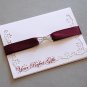 1 pc Strap Connector Rhinestone Crystal Ribbon Silver Buckle Slider Wedding Invitation BK095