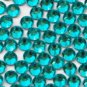 20 Teal Blue Swarovski Rhinestone Jewels 5mm Handmade Crystal Bouquet Centerpiece Stem Jewelry BJ015