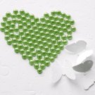 1000 Light Mint Green Half Round Flat Back Pearl 4mm Wedding Invitation scrapbooking LP024