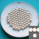 Light Ivory Cream 100 pcs Round Pearl 6mm For Wedding Jewelry Necklace Bracelet Earring Making LP039
