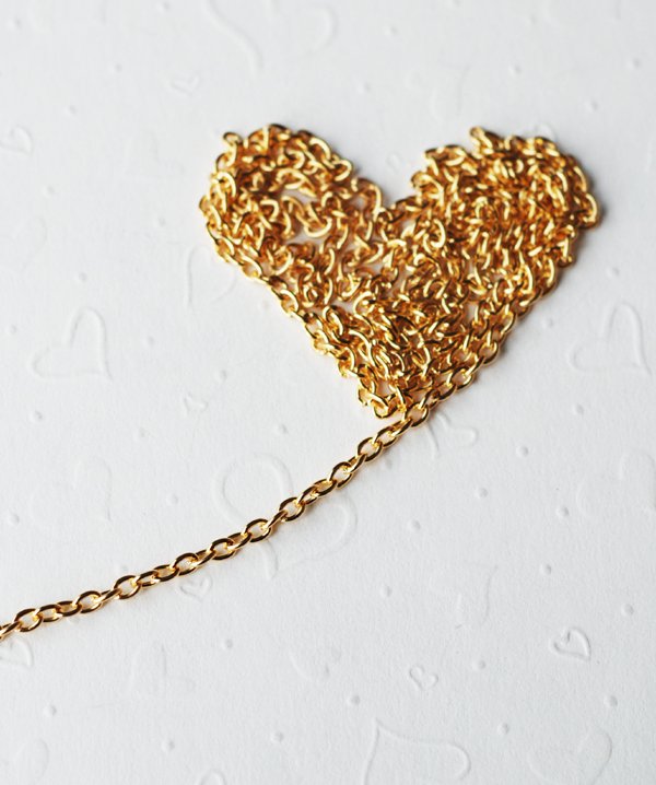 10 feet Chain gold plated 1.5x1.2mm delicate petite oval cable - CH001