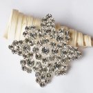1 pc Rhinestone Crystal Diamante Silver Flower Brooch Pin Jewelry Wedding Cake Decoration BR096