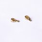 20 pcs Bails Rhinestone Crystal with Top Loop Gold Plated AC037