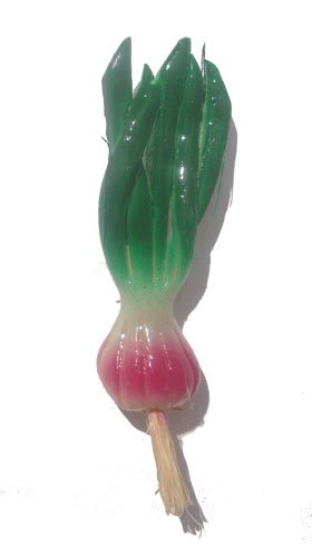 Long Red Onion Magnet- ALL MAGNET ORDERS HAVE A 25 PIECE MINIMUM (ASSORTED OR SAME)