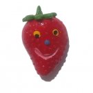 Happy Face Strawberry--ALL MAGNET ORDERS HAVE A 25 PIECE MINIMUM (ASSORTED OR SAME)