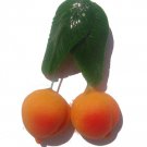 Dangling Peaches--ALL MAGNET ORDERS HAVE A 25 PIECE MINIMUM (ASSORTED OR SAME)