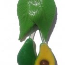 Dangling Avocados----ALL MAGNET ORDERS HAVE A 25 PIECE MINIMUM (ASSORTED OR SAME)