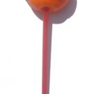 Orange Lollipop-----ALL MAGNET ORDERS HAVE A 25 PIECE MINIMUM (ASSORTED OR SAME)