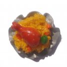 Rice with Chicken--ALL MAGNET ORDERS HAVE A 25 PIECE MINIMUM (ASSORTED OR SAME)
