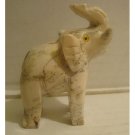 Soapstone Elephant Figurine 3.25"h
