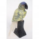 Natural Gemstone Parrot Carving Figurine 4.5"