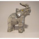 Soapstone Elephant Figurine 3.5"h Elephant Carving
