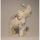 Soapstone Elephant Figurine 3.5"h Elephant Carving