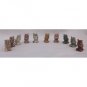 10 Piece Hand Carved Soapstone Owl Figurine