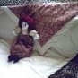 Handmade Raggedy Ann with Matching Quilt One of a Kind Hand made Cloth Dolls and Quilts OOAK