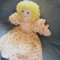 Handmade One of a Kind Cloth Little Girl Doll OOAK Hand embroidered face! Dolls