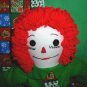 Christmas Raggedy Andy Doll and Matching Quilt Handmade One of a Kind OOAK