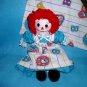 B is for Bears Raggedy Ann Doll and Quilt Handmade One of a Kind OOAK Dolls