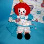 B is for Bears Raggedy Ann Doll and Quilt Handmade One of a Kind OOAK Dolls