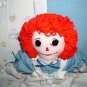 Raggedy Ann Doll with Nursery Rhymes Quilt Handmade one of a kind OOAK Dolls and Quilts