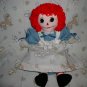 Raggedy Ann Doll with Nursery Rhymes Quilt Handmade one of a kind OOAK Dolls and Quilts