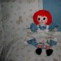Raggedy Ann Doll with Nursery Rhymes Quilt Handmade one of a kind OOAK Dolls and Quilts