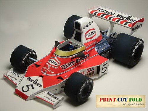 Miniature 1/43 Marmande – Trojan Ford V8 F1 #23 1974 – Bois