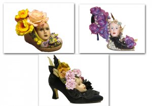 Shoe Art Note Cards