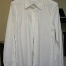 Like New Calvin Klein white cotton shirt size 8