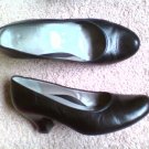 black leather ara pumps 8 m