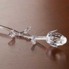 Cut Glass Single Rose- #28394