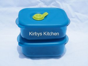 Tupperware VENT N SERVE Small 1 Cup Microwave Set