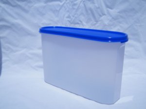 Tupperware MODULAR MATES SUPER OVAL # 3 Blue