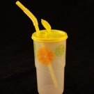 Tupperware Lemon Thirstquake Tumbler with Straw