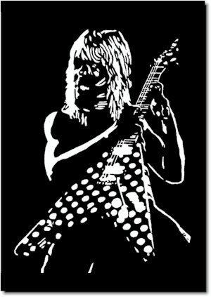 Randy Rhoads - 1 Painting