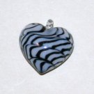 Black & White Stripped Pendant
