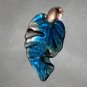 Blue Leaf Pendant