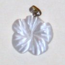 White Flower Pendant