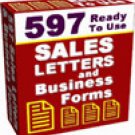 597 Sales Letters and Business Forms