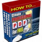 How to Create Professional PDF's for Free